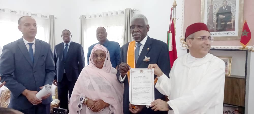 Diplomatie : l’ancien Ambassadeur du Tchad au Maroc honoré par le Royaume chérifien