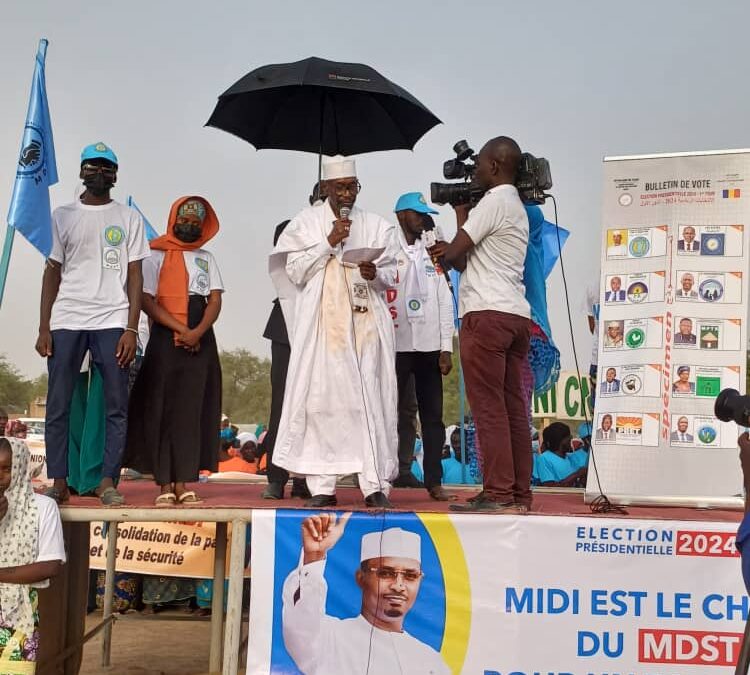 Campagne présidentielle : le MDST tient un meeting à Mandélia pour appeler à voter Mahamat Idriss Déby Itno