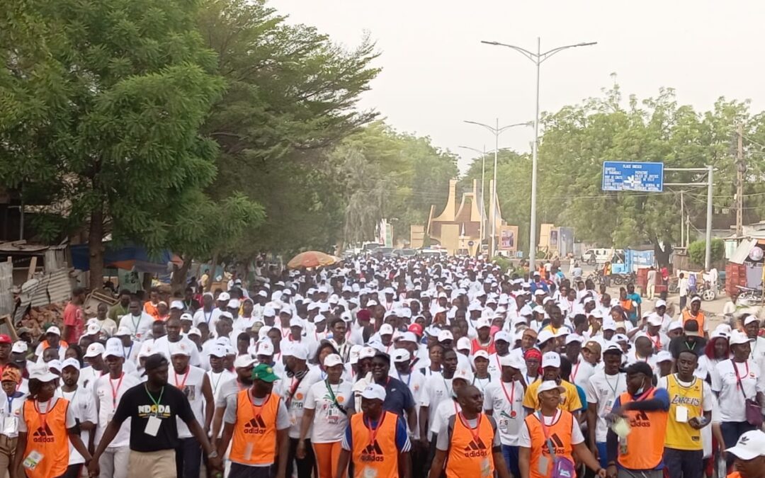 FISMA : la grande marche sportive rassemble les foules à N’Djamena