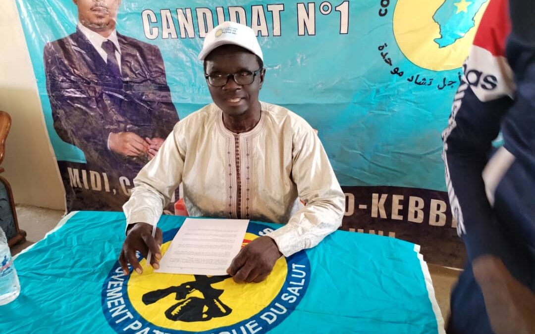 Présidentielle : le chef de mission de la coalition pour un Tchad uni du Mayo-Kebbi Est appelle les électeurs à porter leur choix sur Mahamat Idriss Deby