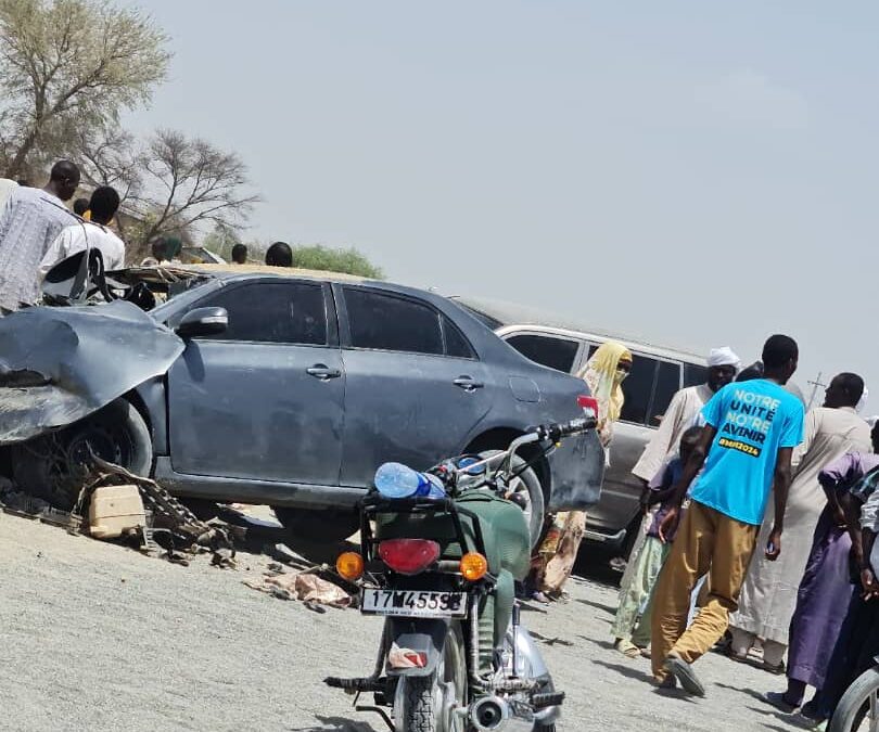 Société : un motocycliste et un chauffeur tué par dans un accident à N’Djamena