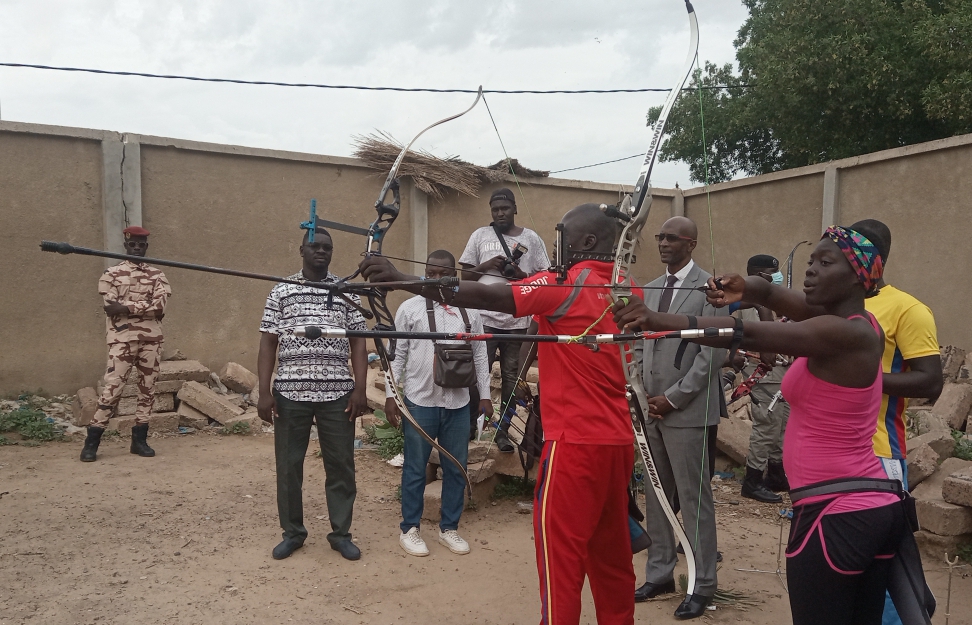 ”Grâce aux maigres ressources’’ du COST, le Tchad va participer au championnat d’Afrique de tir à l’arc