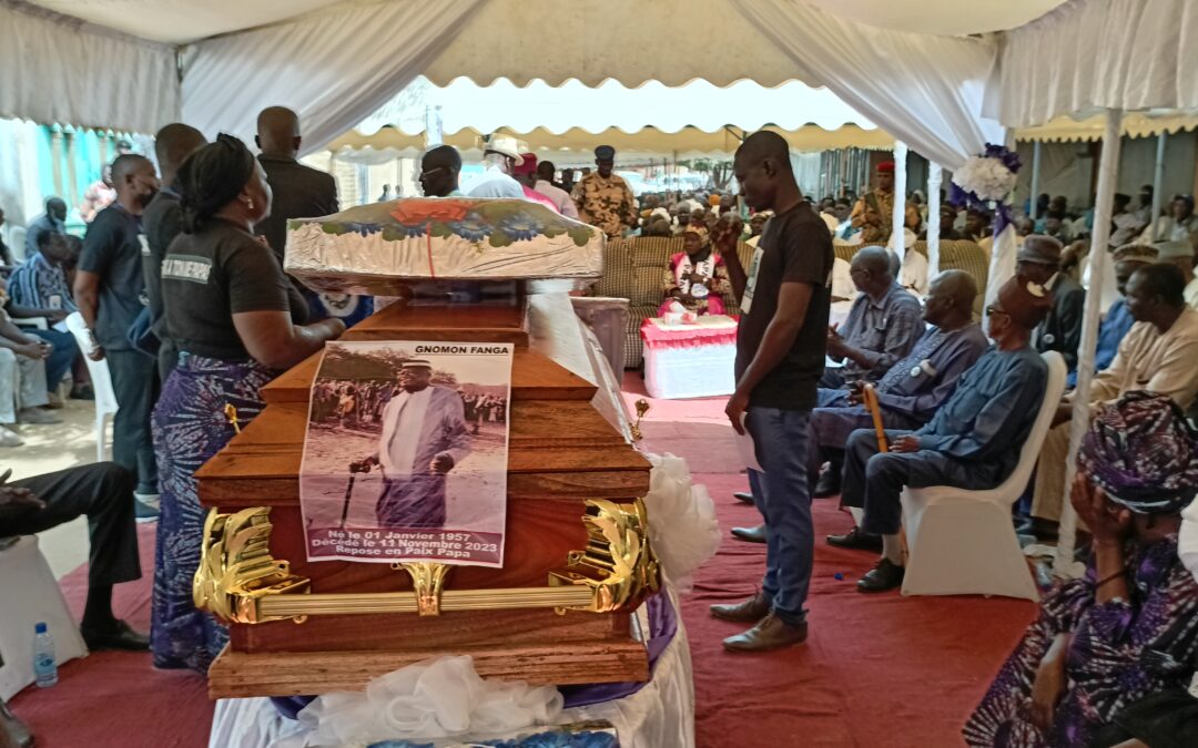 Des hommages rendus à feu Gnomon Fanga, 1er secrétaire général national du MPS