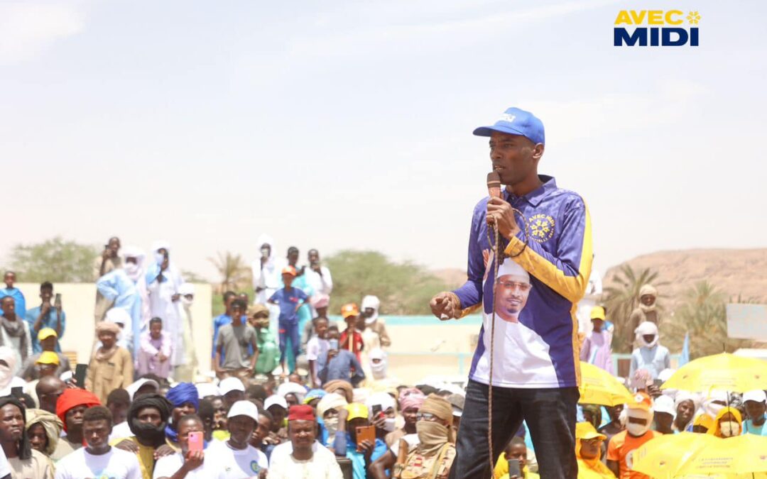 Campagne présidentielle : à Faya et Fada, le représentant du candidat de la coalition pour un Tchad uni vante ses prouesses