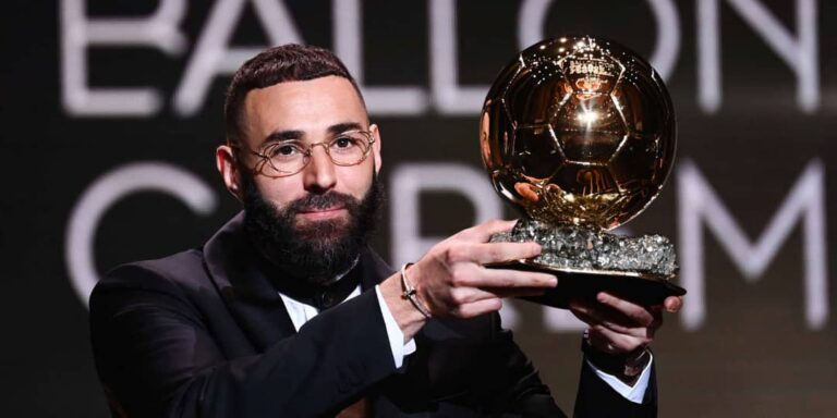 Ballon D’Or : le français Karim Benzema remporte le Ballon d’Or 2022