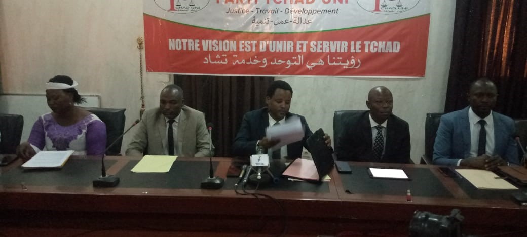 Le parti Tchad Uni dénonce l’utilisation de son nom pour une coalition politique
