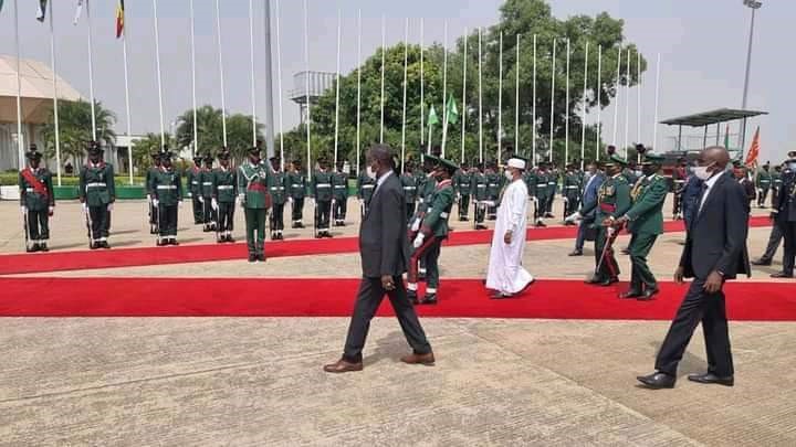 Mahamat Idriss Déby rassure le président nigérian que la transition est en bonne voie