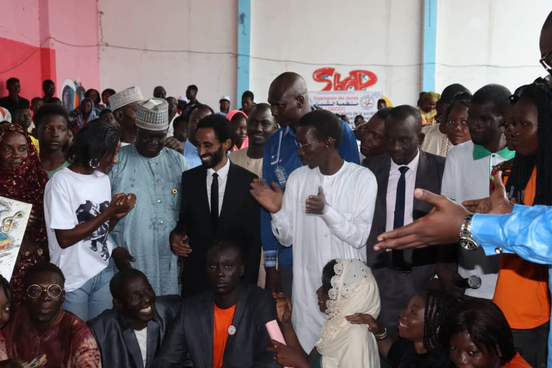 Tchad : Mahamoud Ali Seid rencontre les jeunes du 7ᵉ arrondissement de N’Djamena