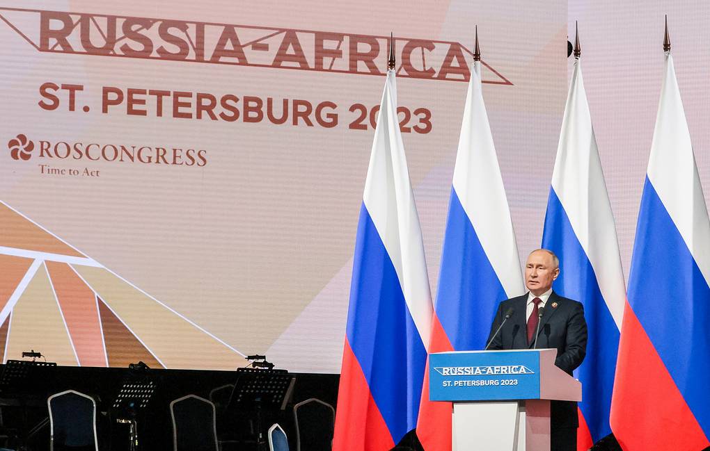 “Les positions de Moscou et des pays africains sont proches voire parfaitement concordantes” Vladimir Poutine