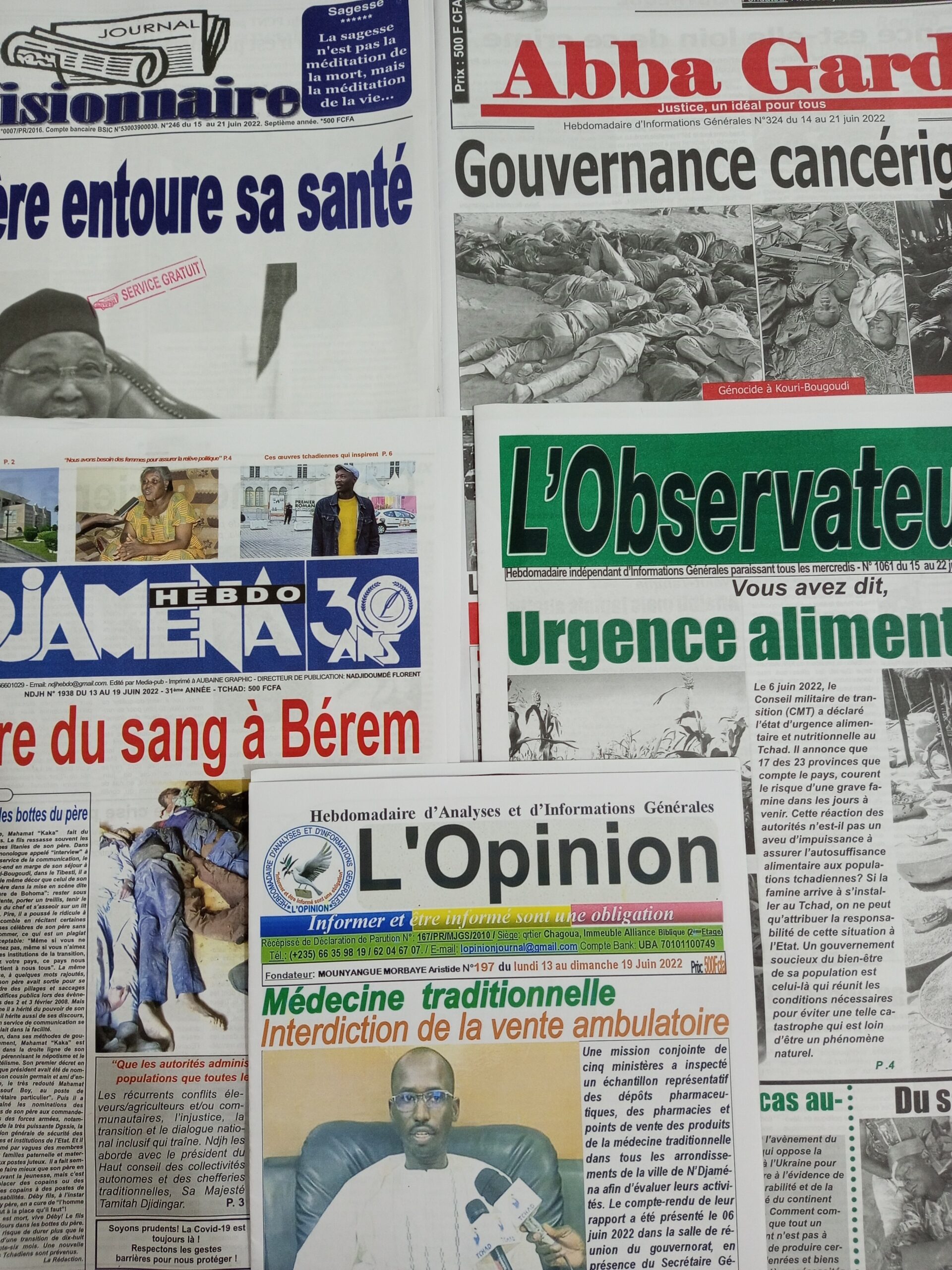 Revue de presse : l’état d’urgence alimentaire scandalise la presse ; après Kouri Bougoudi, le sang coule encore à Berem