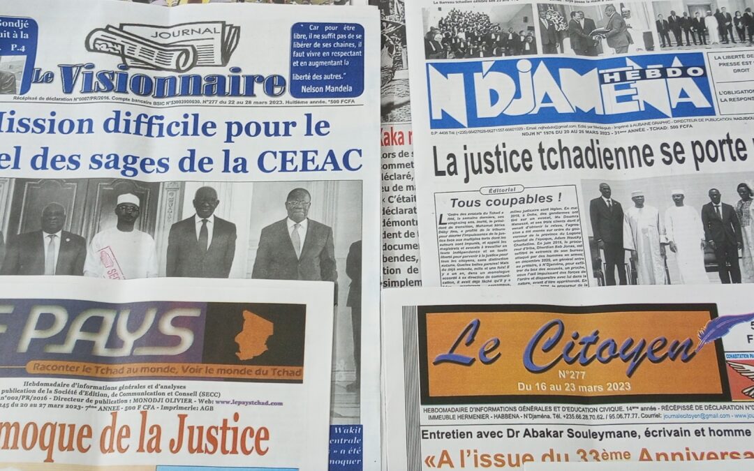 Revue de presse : le leader du FACT dans le viseur de la justice tchadienne, la déclaration du chef de l’Etat sur la justice qui fait parler