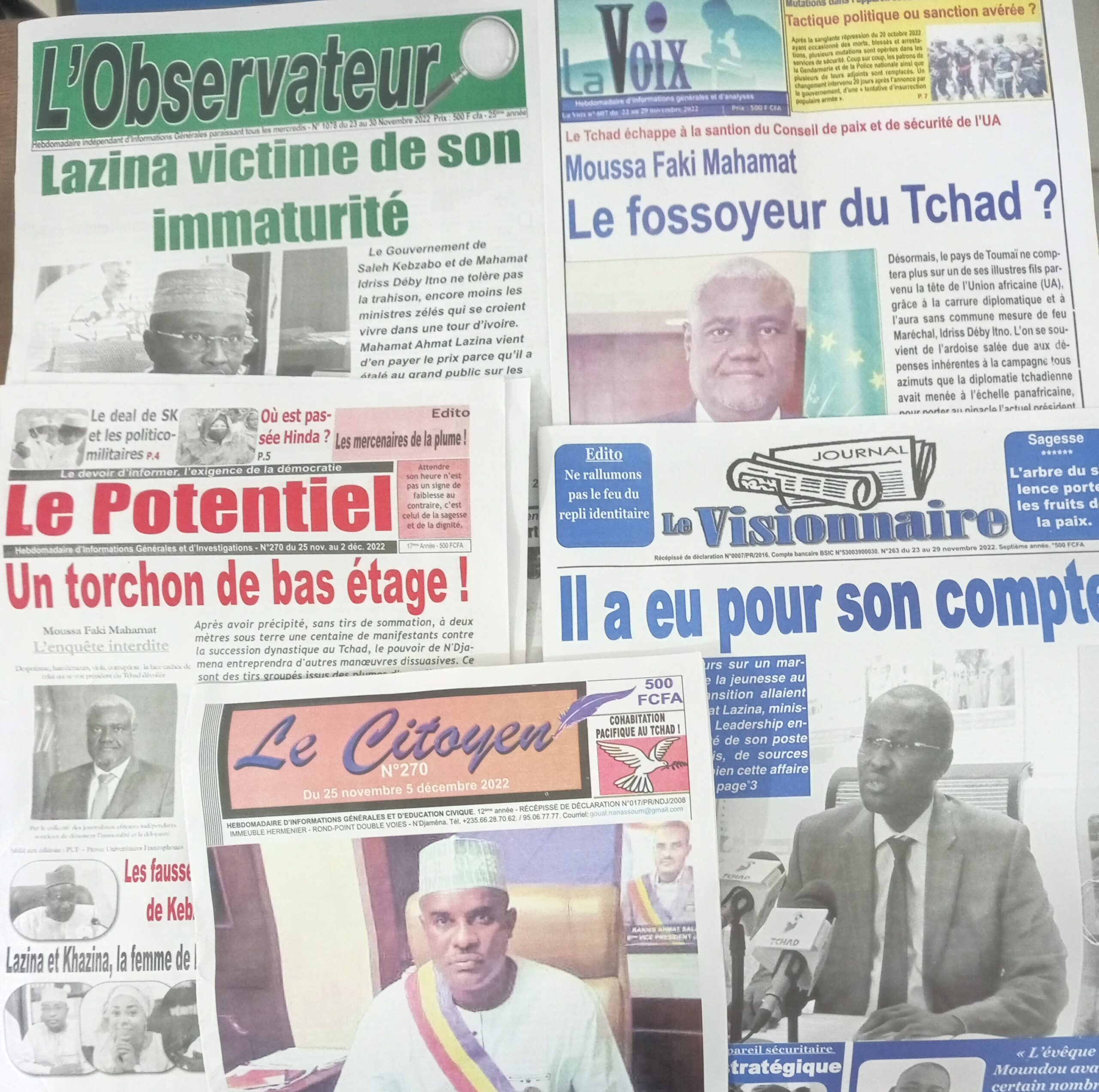 Revue de presse : le limogeage de Lazina amuse les journaux, Moussa Faki pris à partie