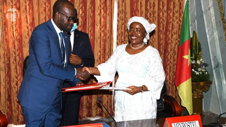 Le Tchad et le Cameroun signent un mémorandum d’entente sur l’interconnexion des réseaux de communication électronique