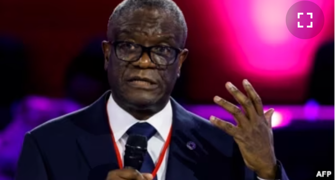 RDC : Denis Mukwege, prix Nobel de la paix, est candidat à la présidentielle
