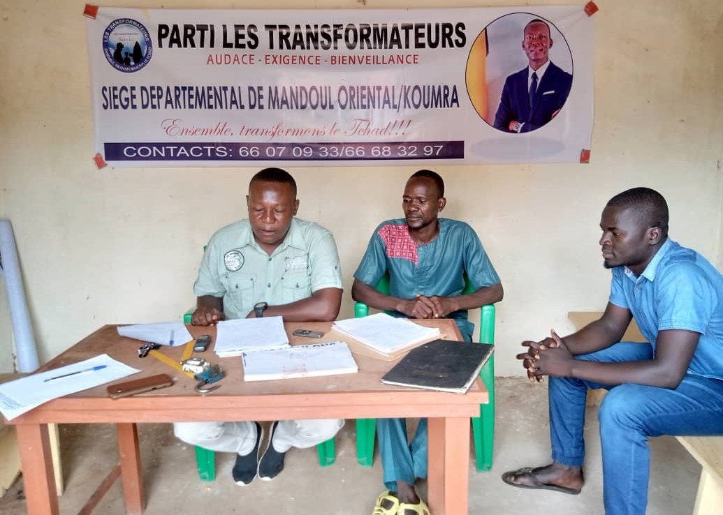 Koumra : la coordination départementale du parti Les Transformateurs réclame la libération de trois jeunes arrêtés pour abattage de bois vert