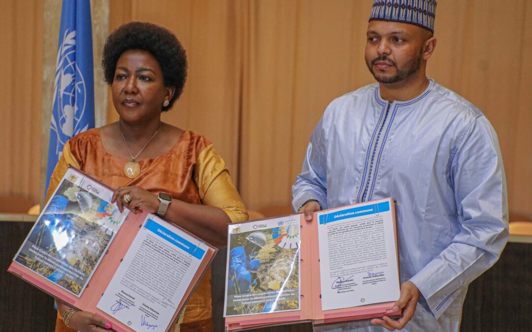 Signature d’un nouvel accord de coopération entre le Tchad et les Nations Unies pour le développement durable