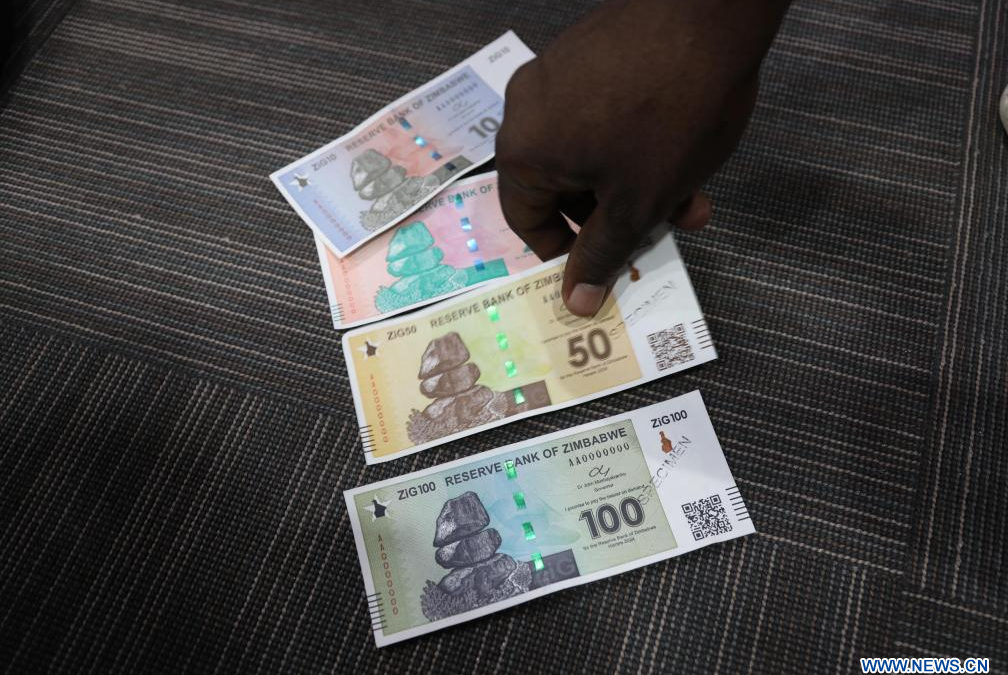 Le Zimbabwe lance une nouvelle monnaie pour faire face à l’inflation