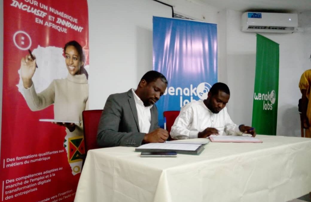 Technologie : WenakLabs et Simplon Afrique signent un partenariat pour la formation aux métiers du numérique au Tchad