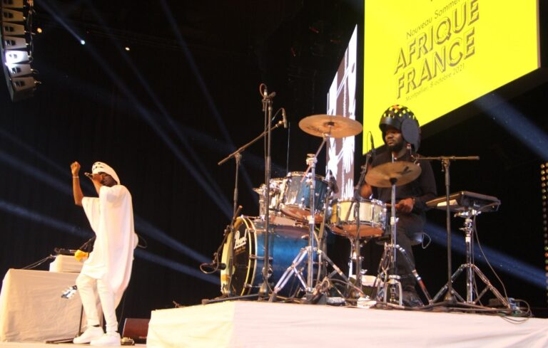 Sommet Afrique-France: prestation d’AfrotroniX au concert d’inauguration de la séance plénière