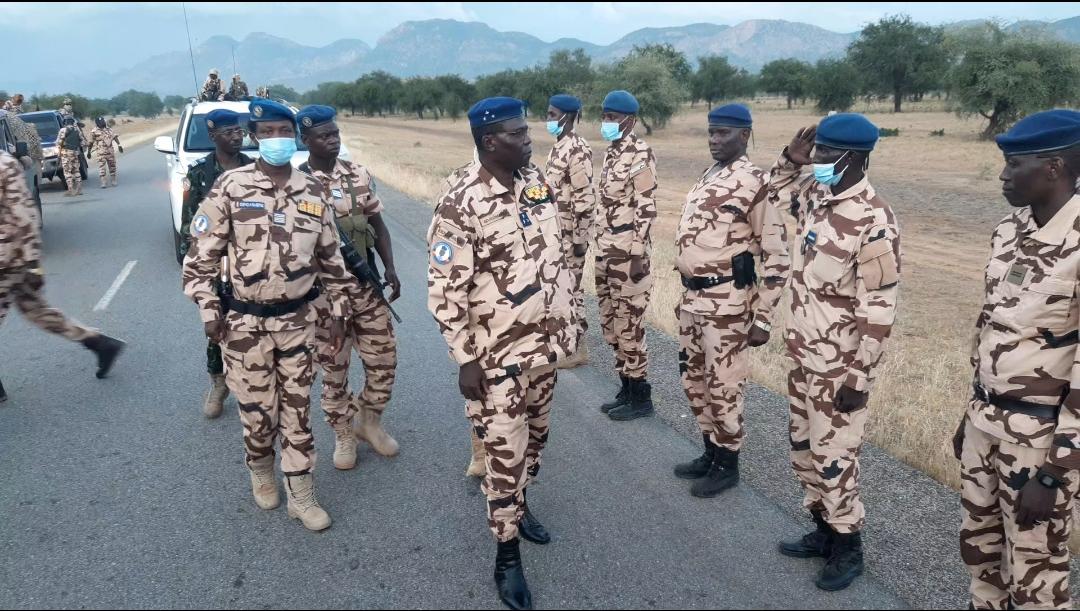 Tchad : le DG de la Gendarmerie poursuit sa mission d’inspection à l’intérieur du pays