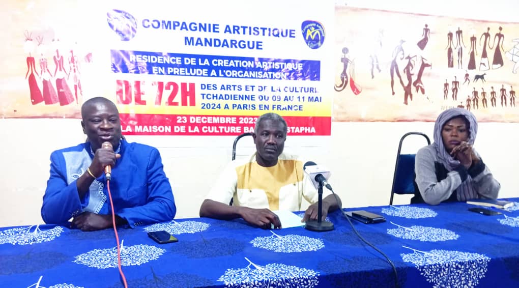 Culture : la compagnie artistique Mandargué lance les activités préparatoires des « 72 heures des Arts et de la Culture tchadienne » à Paris