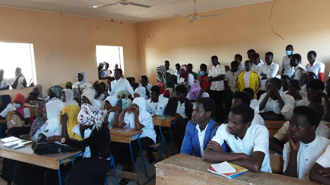 Salamat : l’association “Pardon Inter” sensibilise les élèves de la ville d’Aboudeia sur la non-violence