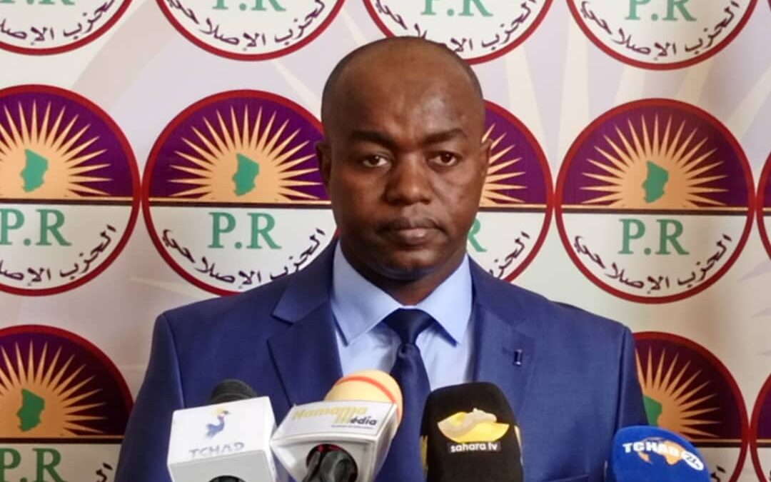 Tchad : Yacine Abdramane Sakine du parti réformiste annonce sa candidature à l’élection présidentielle