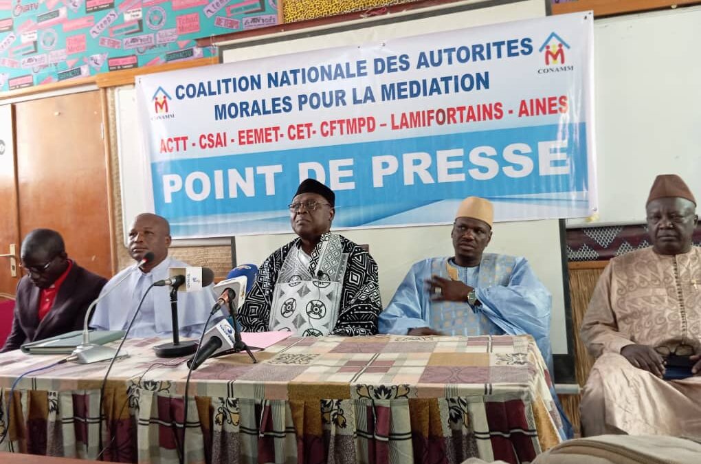 Tchad : la coalition des autorités morales pour la médiation appelle les candidats à la présidentielle à l’apaisement