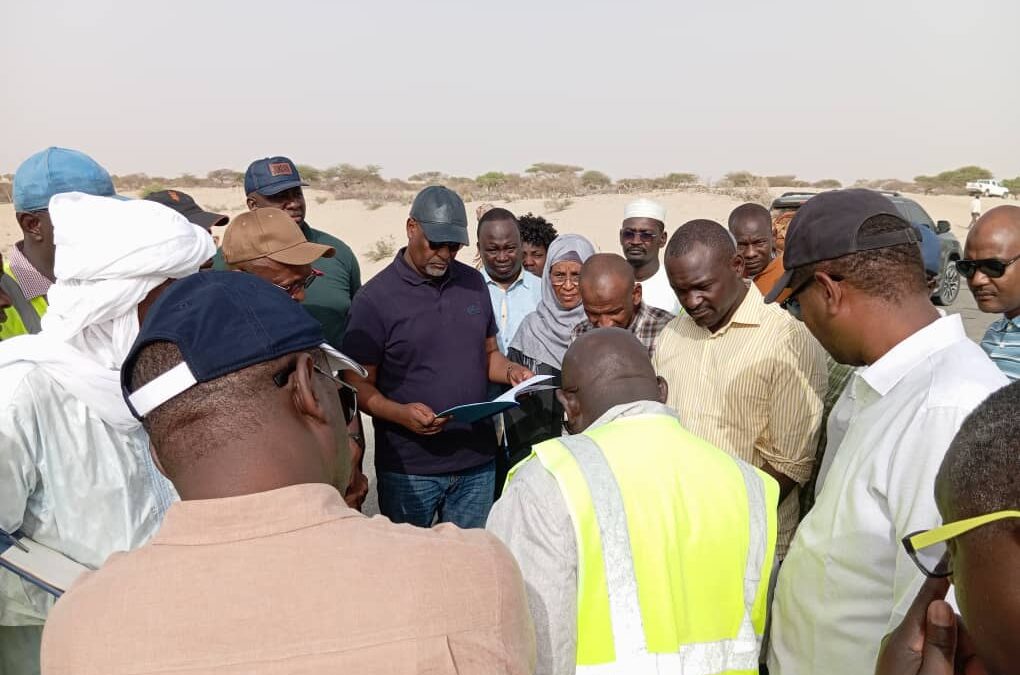 Tchad : le ministre des Infrastructures inspecte les travaux du tronçon Rig-Rig-Daboua-frontière Niger