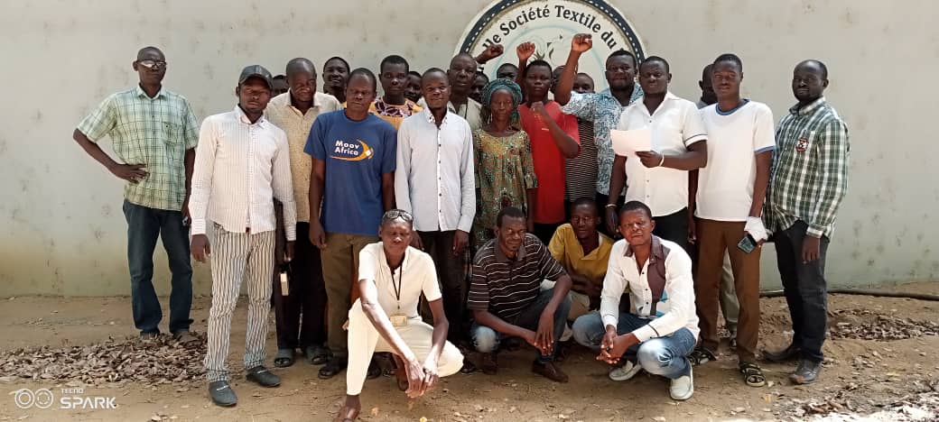 Les employés de la Nouvelle Société Textile du Tchad revendiquent 16 mois d’arriérés de salaire