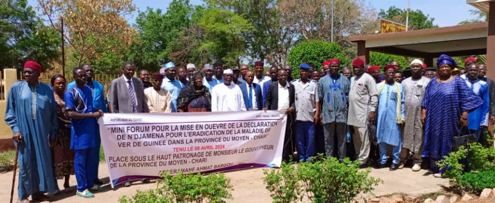 La ville de Sarh abrite un mini forum sur la lutte pour l’éradication du ver de Guinée