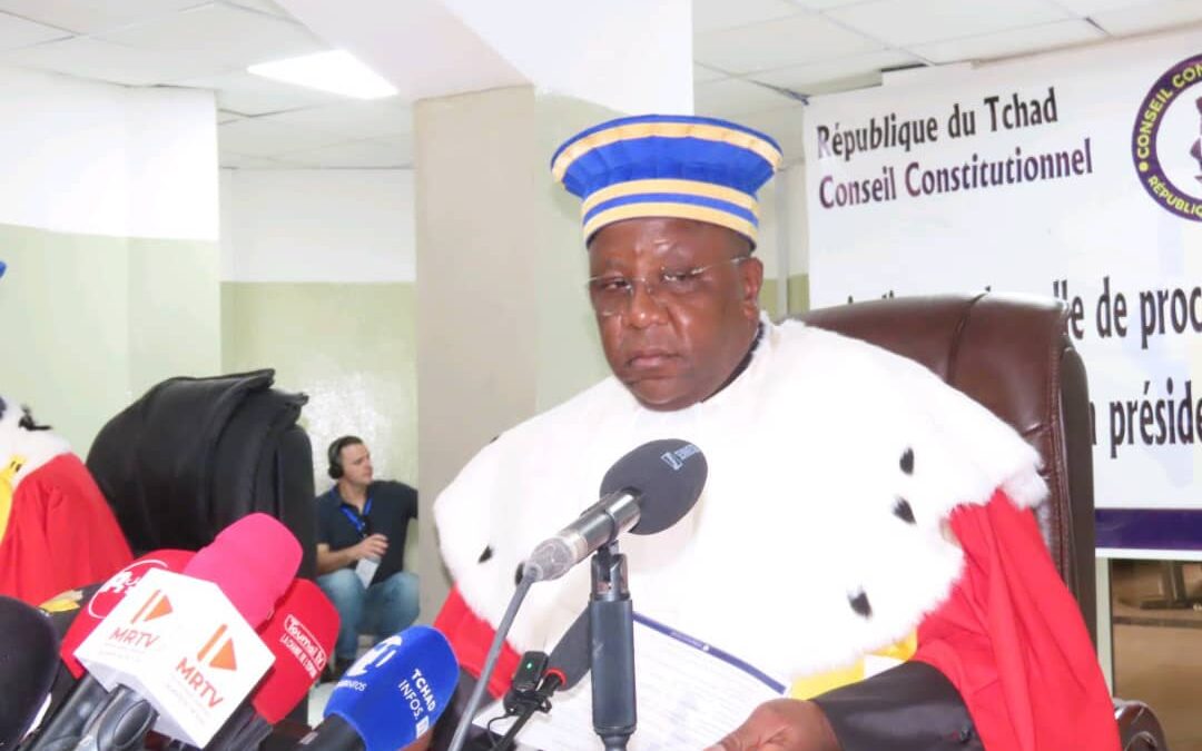 Présidentielle au Tchad : le Conseil constitutionnel valide la victoire de Mahamat Idriss Deby Itno dès le 1er tour