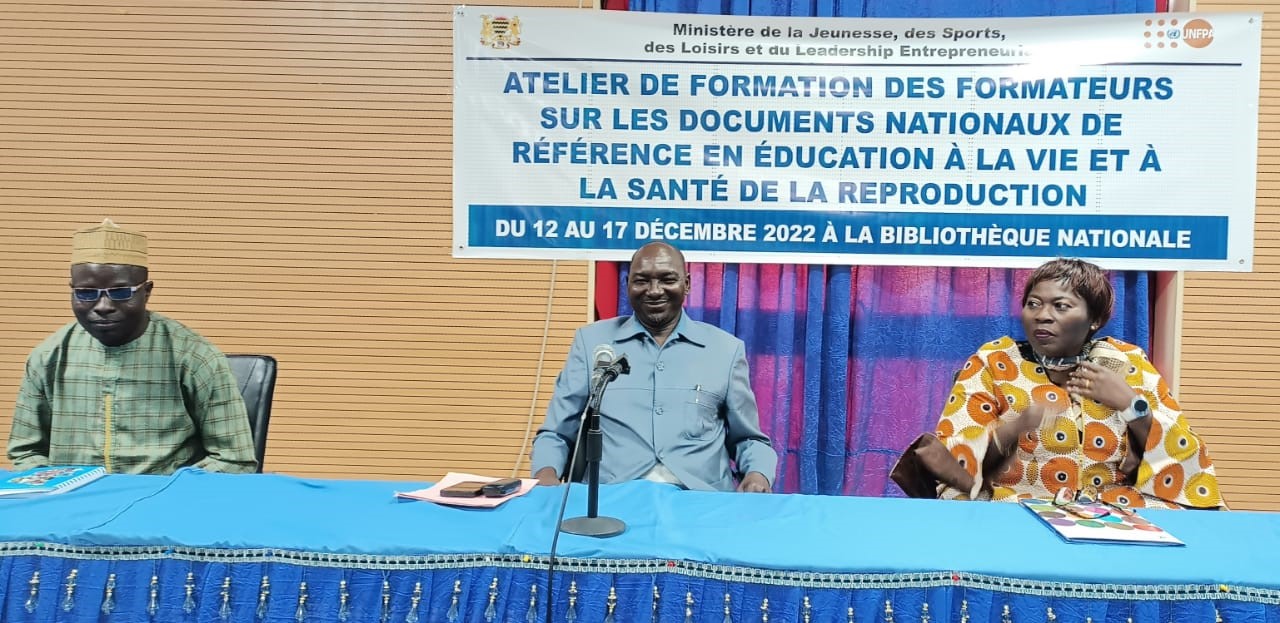 Tchad : une formation des formateurs sur les documents nationaux de référence en éducation à la vie et à la santé de la reproduction lancée