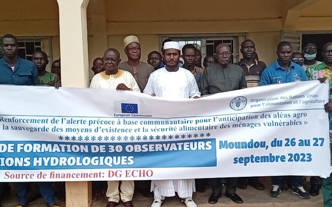 Moundou abrite une session de formation de 30 observateurs de stations hydrologiques