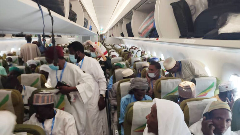 Hadj 2022 : le premier vol quitte avec 340 pèlerins tchadiens