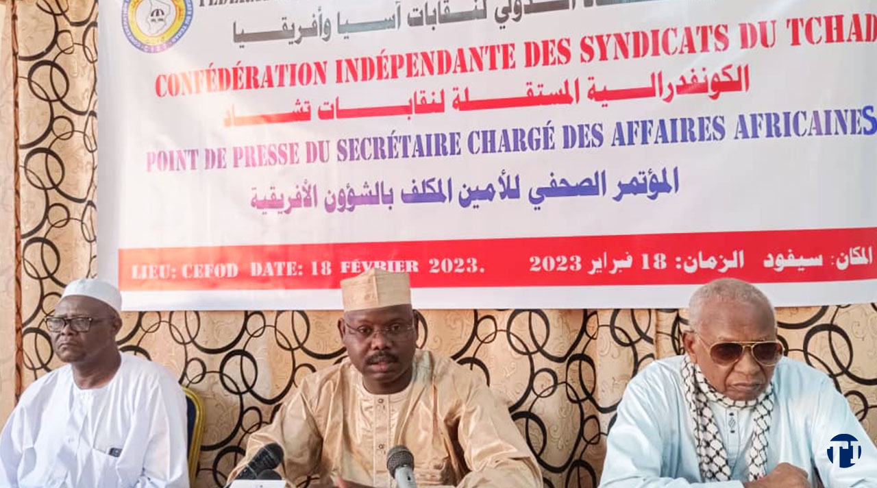 Le Tchad abrite le siège de la Fédération Internationale des Syndicats d’Asie et d’Afrique