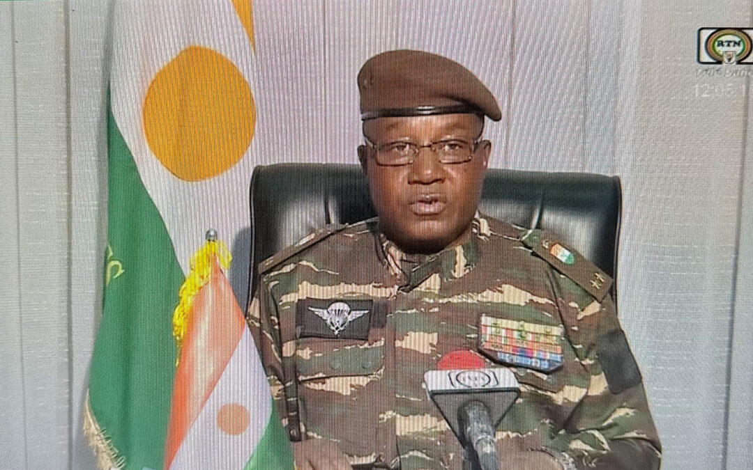 Niger : le président du CNSP nomme des officiers supérieurs de l’armée comme gouverneurs des régions